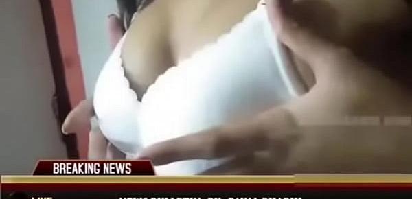  Hot desi news reader giving nude updates full video at pornland.in